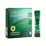 3 Piece Collagen Double Sleep Mask , containing citric acid, Centella asiatica, hyaluronic acid and sea fennel, moisturizing