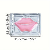3 Piece Hyaluronic acid Pink Crystal Lip Mask Patch for Hydrated Lips, Moisturizing And Hydrating Anti-Dry Lip Care &amp; &amp; Lip Sleeping &amp; Lip Nourishes &amp; Lip Soothing Mother Gifts Set Gifts for Women&nbsp;