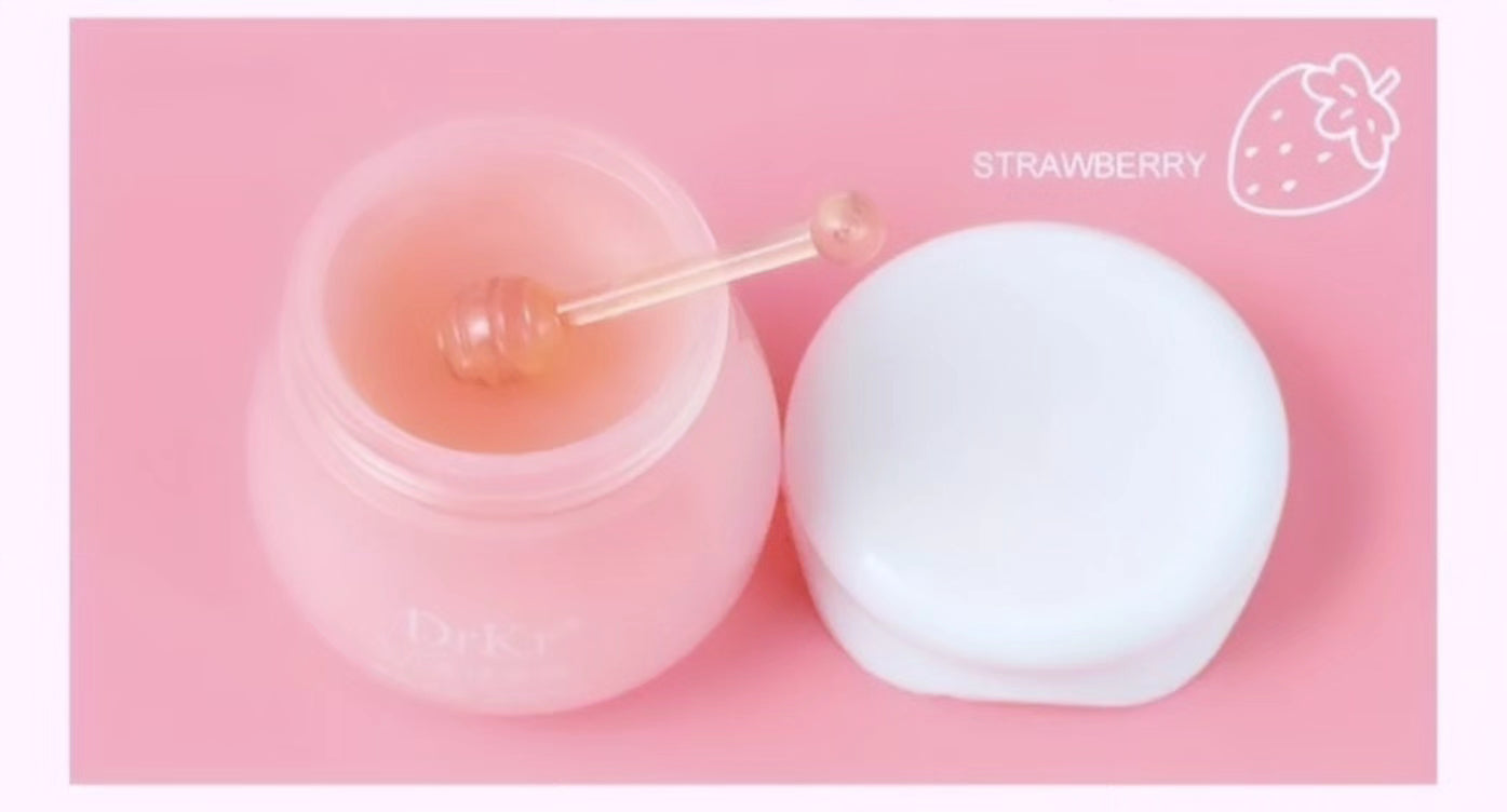 Mini Lip Care Mask Set - Day &amp; Night Hydrating Lip Balm, Moisturizing Lip with Portable Case Gift Box