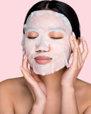 LAIKOU KOREA Snail Collagen Essence Mask - Hypoallergenic & Formaldehyde-Free, Intense Moisturizing & Nourishing for All Light Beige Types Including Dry Light Beige,